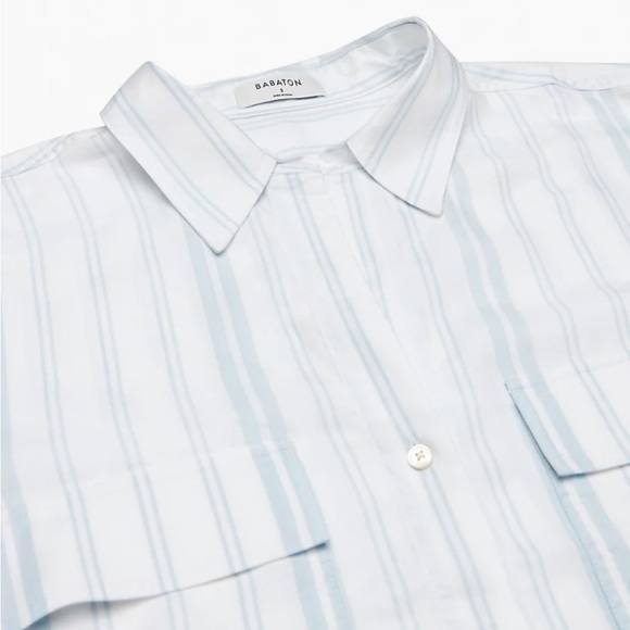 Aritzia Babaton New Utility Shortsleeve Shirt - Picture 5 of 7